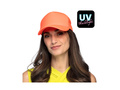 Czapka neonowa pomarańczowa UV