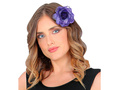 Purple hair clip - 1 pc