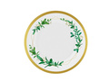 Paper plates with leaves - 18 cm - 6 pcs.