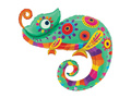 Balon foliowy Kameleon - 89x77 cm - 1 szt.