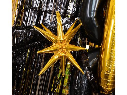 Gold Star Foil 3D Balloon - 40 cm - 1 pc