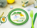 Safari birthday plates - 18 cm - 6 pcs.