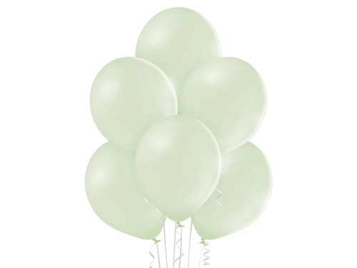 Pastel kiwi latex balloons - large - 100 pcs.