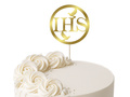IHS 1st Holy Communion cake topper - 1 pc.