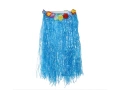 Hawaiian Skirt Flowers 75 cms blue