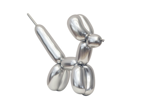 Modelins, tubes - platinum silver - 50 pcs.