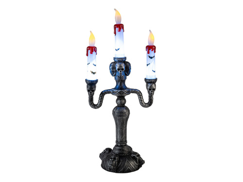 Dekoracja stołu Świecznik na Halloween LED - 40 cm