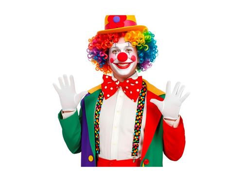 Szelki w kolorowe kropki