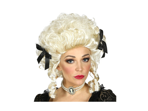 Blond peruka kobiety kolonialnej