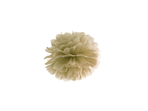 Hanging decoration pom pom flower - gold - 25 cm - 1 pcs.