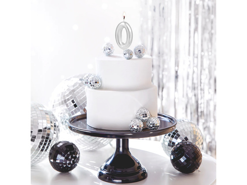 Silver Candle no 0 - 1 pc