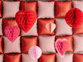 Honeycomb Heart - 3 pcs