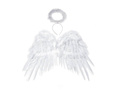 White angel wings with halo