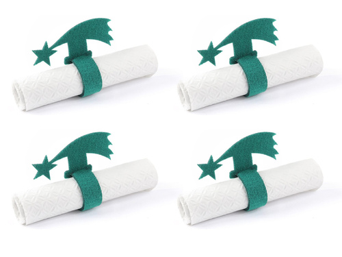 Christmas napkin holder - 21 cm