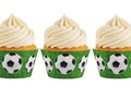 Cupcake cupcakes Football - 6 pcs.