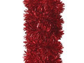 Łańcuch choinkowy girlanda czerwona - 180 x 7 cm - 1 szt.