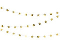 Girlanda baner Gwiazdki złota - 360 cm - 1 szt.