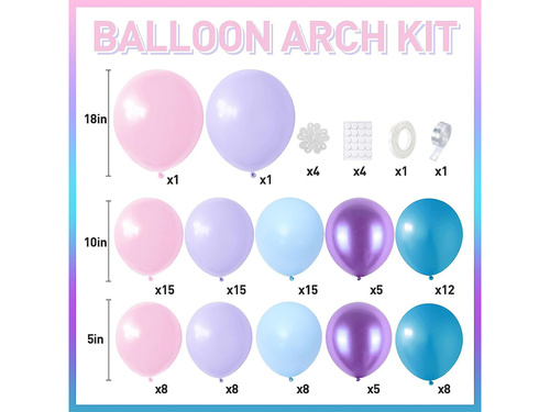 Balloon arch kit