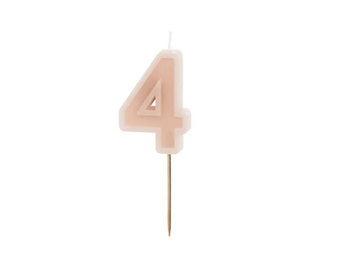 Candle no 4 - 1 pc