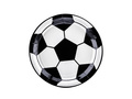Football Paper Plates - 18 cm - 6 pcs