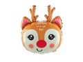 Balon foliowy Renifer Rudolf  - 55 x 65 cm - 1 szt.