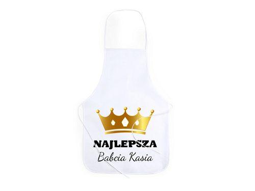 Fartuch kuchenny personalizowany na dzień babci - 1 szt.