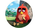 Dekoracyjny opłatek tortowy Angry Birds - 20 cm