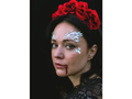 Adhesive face jewellery
