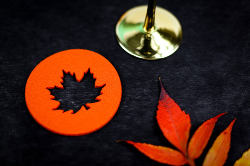 Leaf Felt stand - 10 cm