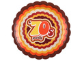 70's party paper plates - 23 cm - 10 pcs.