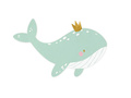 Napkins Whale- 16 x 10 cm - 20 pcs