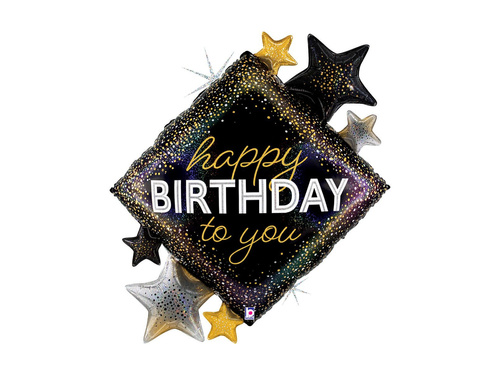 Balon foliowy Happy Birthday to You - 38" - 1 szt.