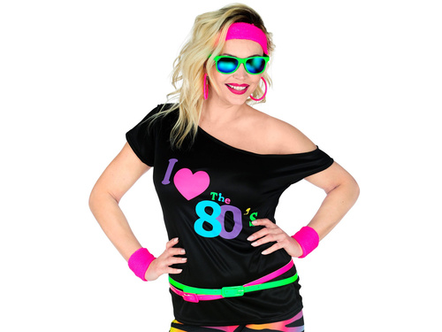 T-shirt I ❤️ the 80's