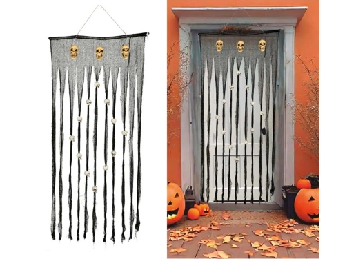 Kurtyna na drzwi na halloween