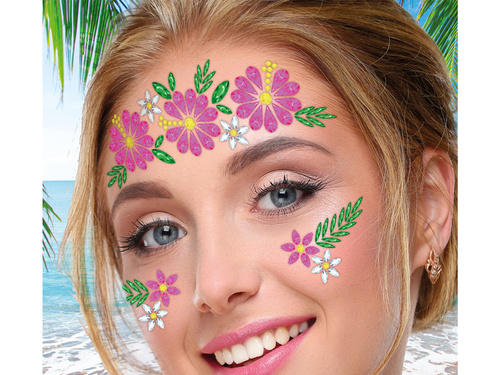 Facial Adhesive Decorations