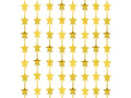 Kurtyna Gwiazdki metaliczna złota - 100 x 200 cm