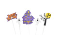 Cake toppers -  5 pcs