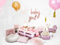 Foil balloon pink gold inscription Girl - 77 x 70 cm