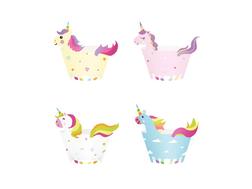 Cupcake cupcake liners Unicorn - 8 pcs.