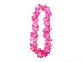 Hawaiian necklace - pink - 1 m - 1 pcs.