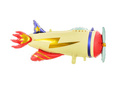Foil balloon Airplane - 91 x 39 cm - 1 pc.