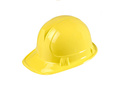 Yellow worker's helmet