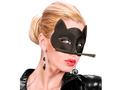 Black cat eyemask