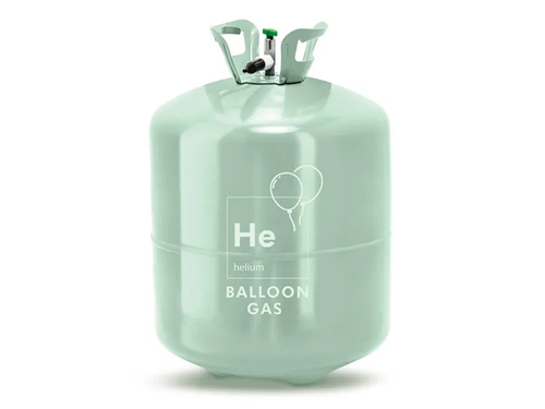 A set of self-filling 50 helium balloons - cylinder