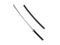 Metaliczna katana z pochwą - 107 cm
