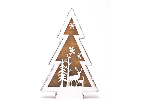 Wooden Christmas Tree LED - 1 pc