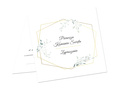 Comunion invitation card & envelope - 1 pc