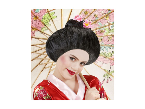 Peruka Japonka z kokiem