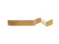 Velour ribbon, cold gold, 25 mm / 10 m, 1 pcs.