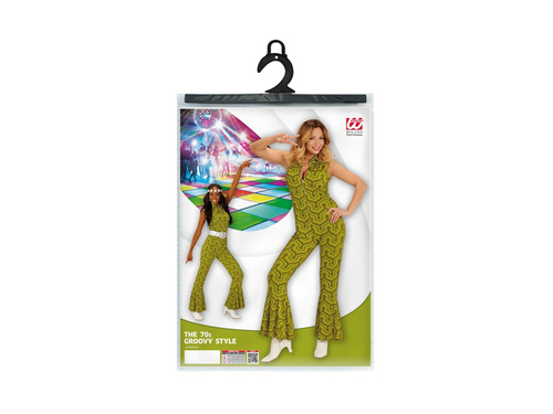 Strój odjazdowe lata 70-te - wzór „tapeta”